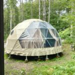 dôme géodésique habitable de 5m de diamètre