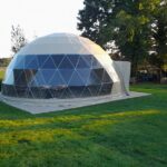 Dôme géodésique habitable 8m