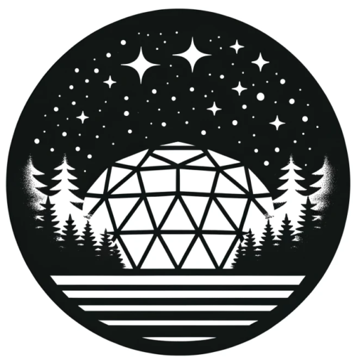 logo du site geodome.co dédié aux dômes géodésiques de loisir