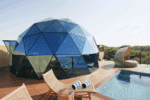 dôme géodésique habitable