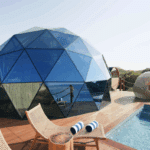 dôme géodésique habitable