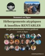 Pack complet : Sommet des hébergements atypiques & insolites rentables